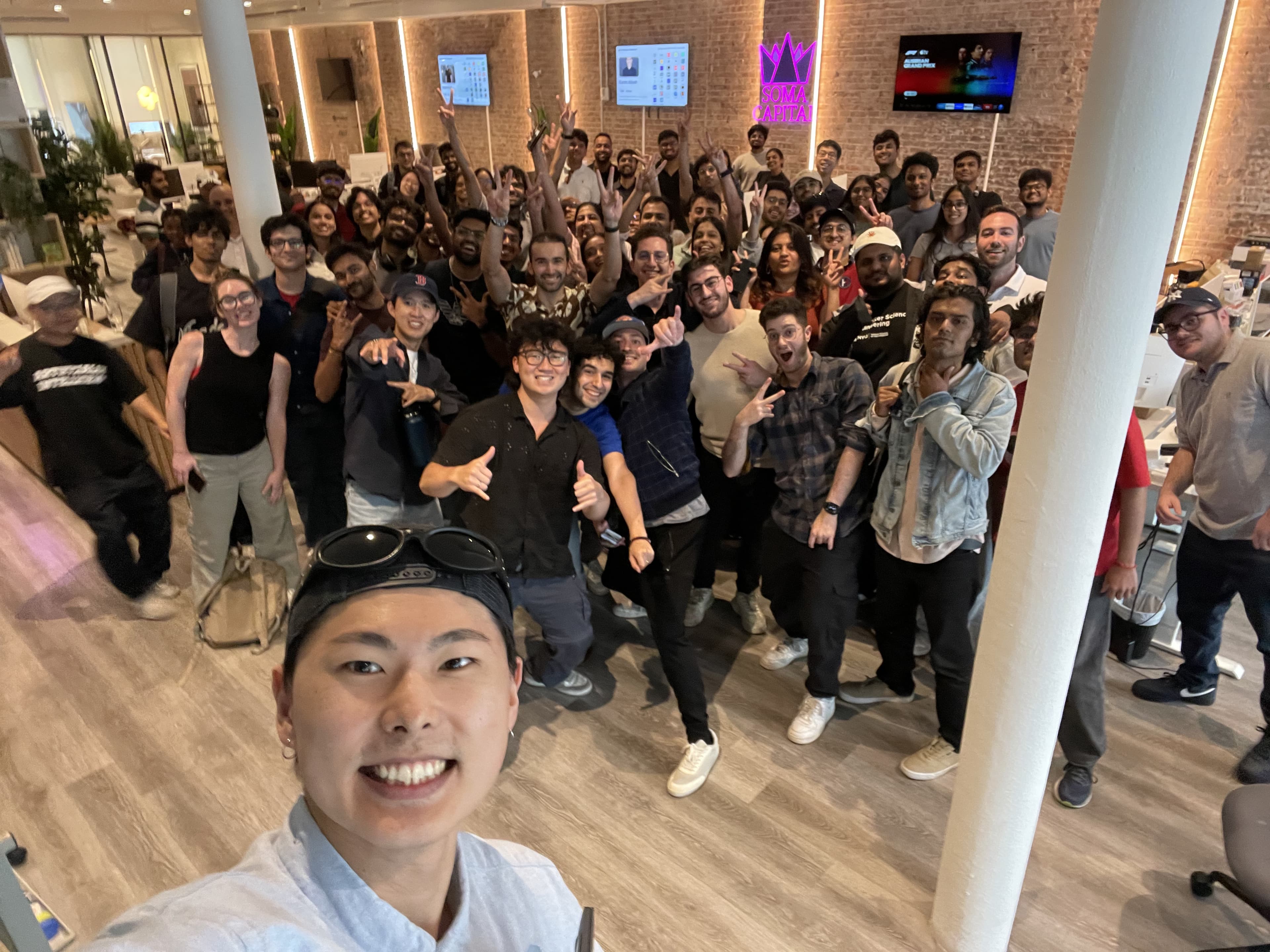 Group selfie from a Pulse community gathering